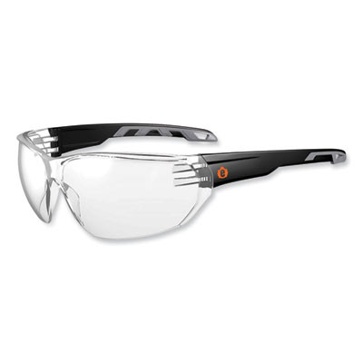 Skullerz Vali Frameless Safety Glasses, Frameless, Clear Single Lens