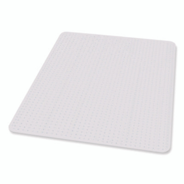 Everlife Chair Mat For Medium Pile Carpeted Floors, Rectangular, 48" x 72", Clear
