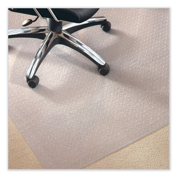 Everlife Chair Mat For Medium Pile Carpeted Floors, Rectangular, 60" x 72", Clear