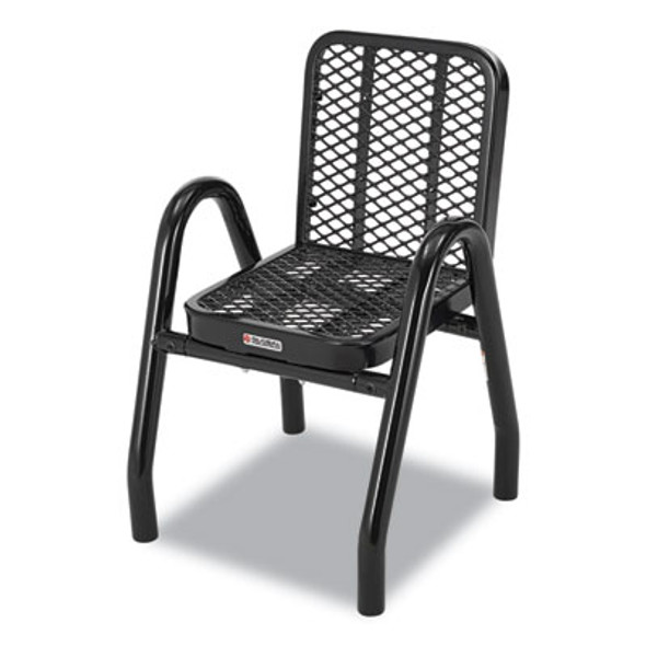 Outdoor Dining Set, Square, 36 x 36 x 36, Black Top, Black Base/Legs
