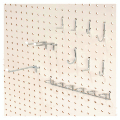 Pegboard Hooks, 30-Piece Assorted Hooks, Steel