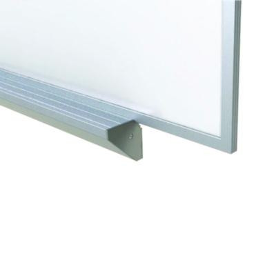 M1 Porcelain Magnetic Whiteboard With Box Tray, 87.91 x 51.25, White Surface, Satin Aluminum Frame