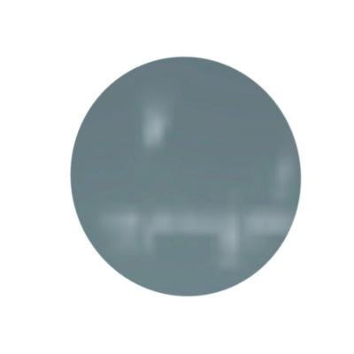 Coda Low Profile Circular Magnetic Glassboard, 48 x 48, Smoke Surface