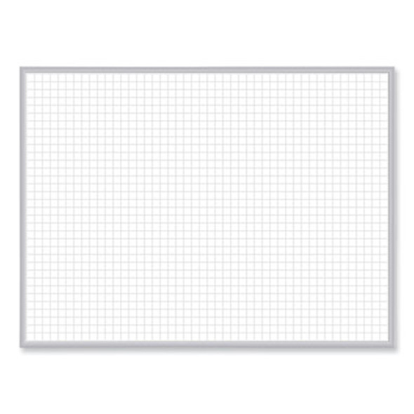 Non-Magnetic Whiteboard With Aluminum Frame, 36" x 23.81", White Surface, Satin Aluminum Frame