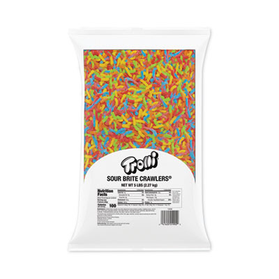 Sour Brite Crawlers, Assorted,  5 Lb Bag