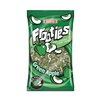 Frooties, Green Apple, 38.8 Oz Bag, 360 Pieces/Bag