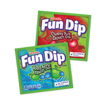 Candy, Assorted Flavors, 0.43 Oz Pouches, 48/Box