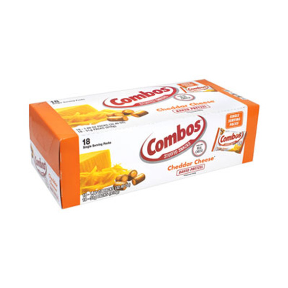 Baked Snacks, 1.8 Oz Bag, Cheddar Cheese Pretzel, 18 Bags/Carton