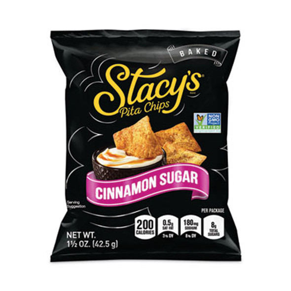 Pita Chips, 1.5 Oz Bag, Cinnamon Sugar, 24/Carton