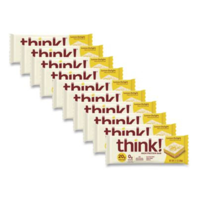 High Protein Bars, Lemon Delight, 2.1 Oz Bar, 10 Bars/Carton