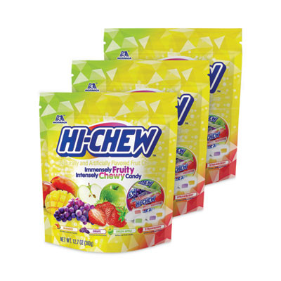 Fruit Chews, Original, 12.7 Oz  Pouch, 3/Carton