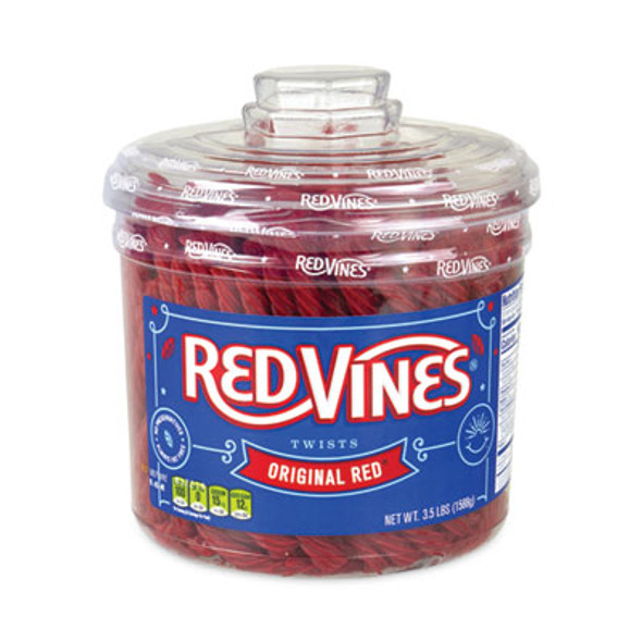 Original Red Twists, 3.5 Lb Tub