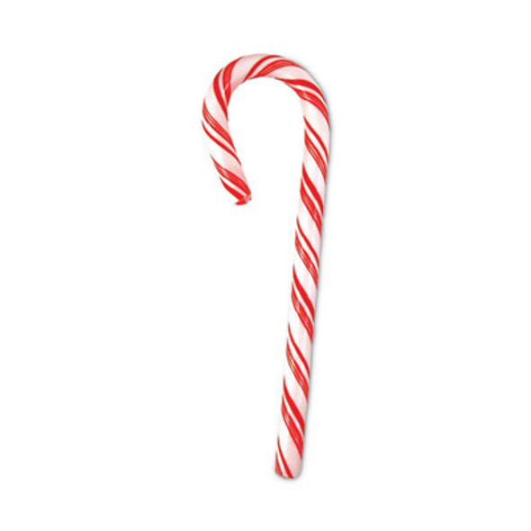 Peppermint Candy Canes, 1 Oz, 60 Pieces/Jar, 1 Jar/Carton