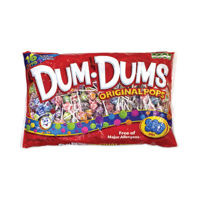 Dum-Dum-Pops, 14 Assorted Flavors, 360 Pieces/Carton