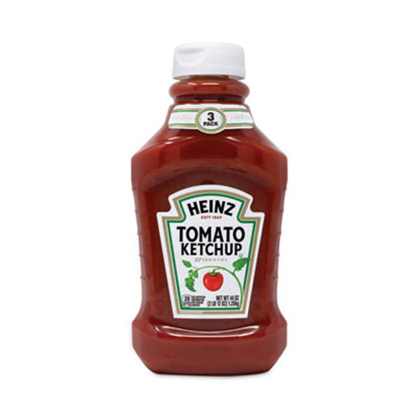 Tomato Ketchup Squeeze Bottle, 44 Oz Bottle, 3/Pack