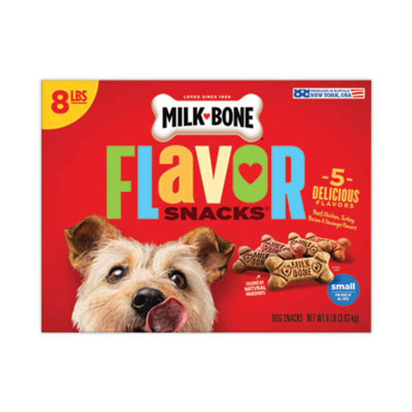 Flavor Snacks Dog Biscuits, 8 Lb Box
