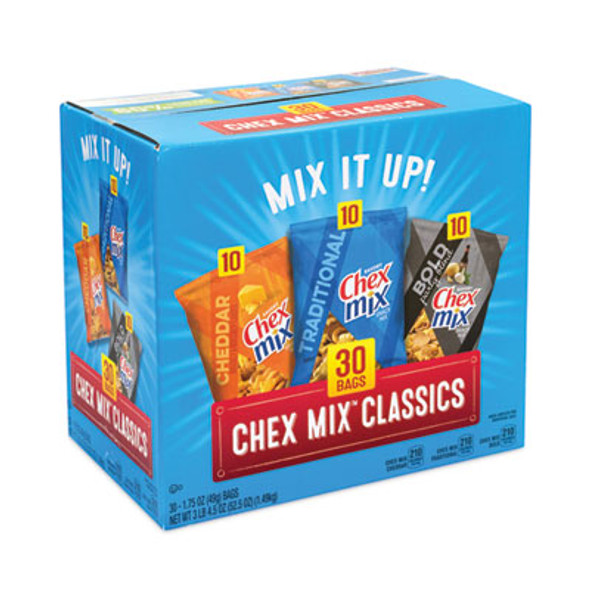 Varieties, Assorted Flavors, 1.75 Oz Pack, 30 Packs/Carton
