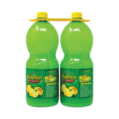 100% Lemon Juice From Concentrate, 48 Oz Bottle, 2/Carton
