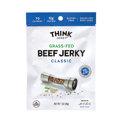 Classic Beef Jerky, 1 Oz Pouch, 12/Pack