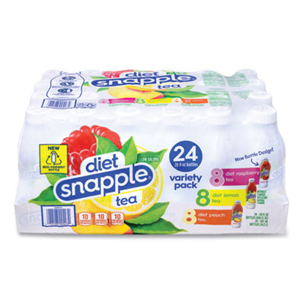 Ice Tea Variety Pack, Assorted Flavors, 20 Oz Bottle, 24/Carton