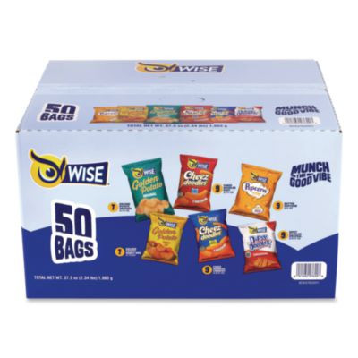 Grab And Snack Variety Pack, Assorted Flavors, 50/Pack