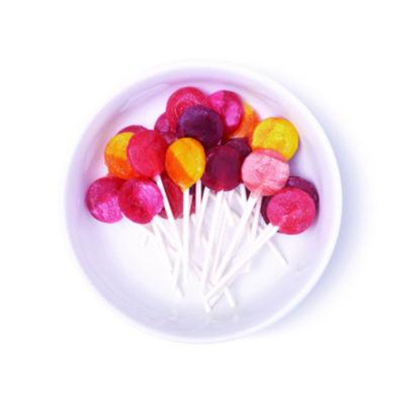 Organic Vitamin C Lollipops, Assorted Flavors, 3.5 Lb Bag, 250 Pieces