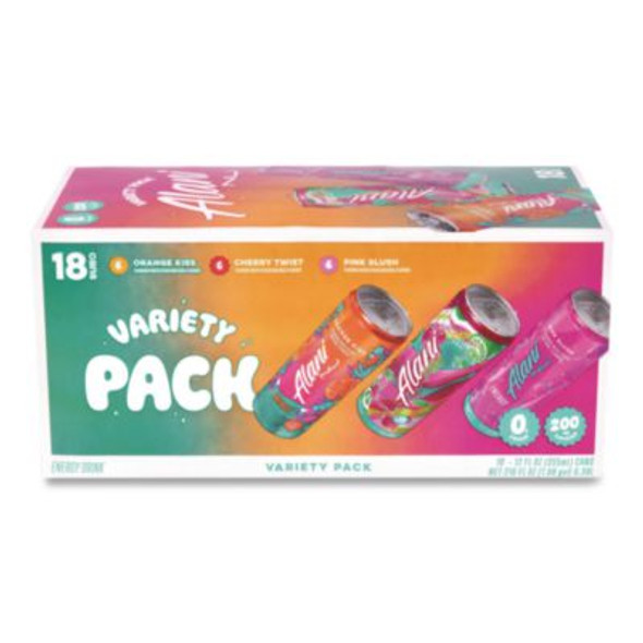 Energy Sweet Splash Variety Pack, Assorted Flavors, 12 Oz Can, 18/Carton