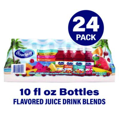 Tropical Variety Pack, Assorted Flavors, 10 Oz Bottle, 24/Carton