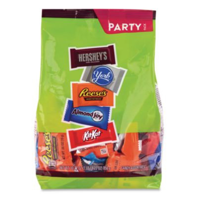 Candy Snack Size Party Pack, 30.22 Oz Bag, 58 Individually Wrapped Pieces