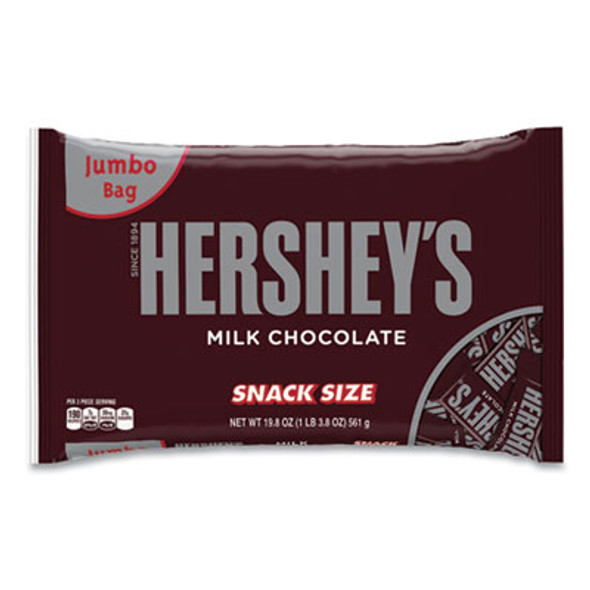 Snack Size Bars, Milk Chocolate, 19.8 Oz Bag