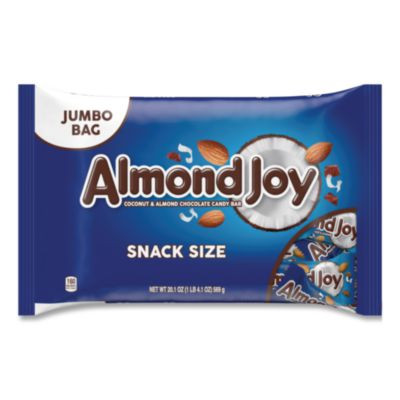 Snack Size Candy Bars, 20.1 Oz Bag, 2/Carton