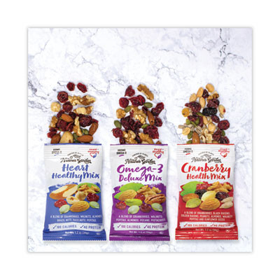 Healthy Trail Mix Snack Packs, 1.2 Oz Pouch, 50 Pouches/Carton