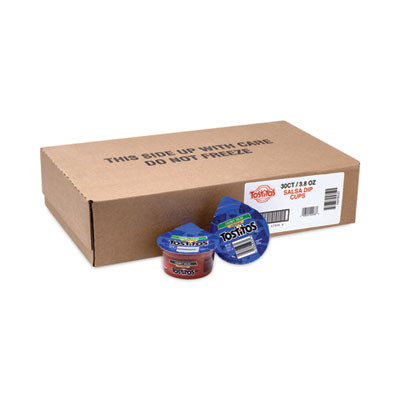 Medium Chunky Salsa Togo Cups, 3.8 Oz Cup, 30/Carton