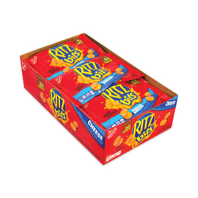 Ritz Bits Cheese Sandwich Crackers, 1 Oz Pouch, 48 Pouches/Carton