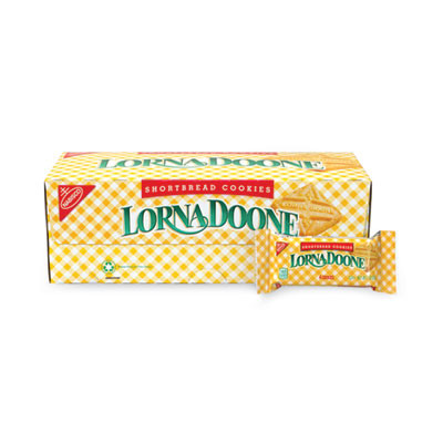 Lorna Doone Shortbread Cookies, 1 Oz Packet, 120 Packets/Box, 4 Boxes/Carton