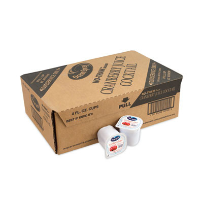 Cranberry Juice Drink, Cranberry, 4 Oz Cup, 48/Carton