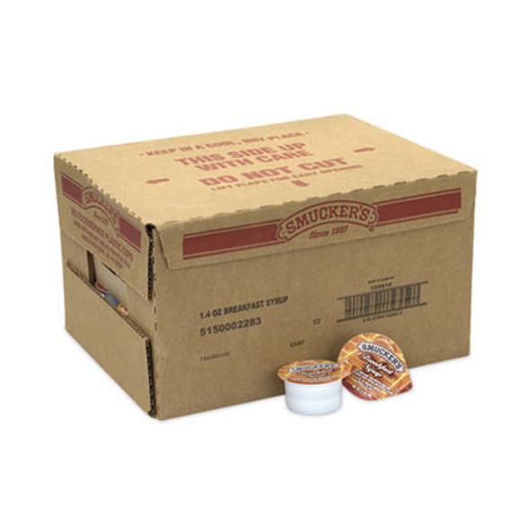 Breakfast Syrup Single Serve Packs, 1.4 Oz Mini-Tub, 100/Carton