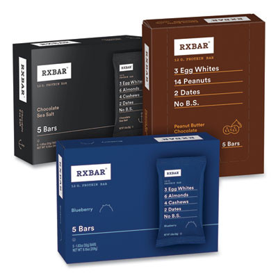 Adult Bars, Assorted Flavors, 1.83 Oz Bar, 5 Bars/Pack, 3 Packs/Carton