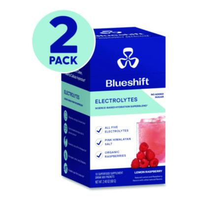 Electrolyte Lemon Raspberry Drink Mix, 0.24 Oz Packets, 10/Pack, 2 Packs/Carton
