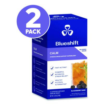 Calm Blackberry Sage Drink Mix, 0.23 Oz Packets, 10/Pack, 2 Packs/Carton
