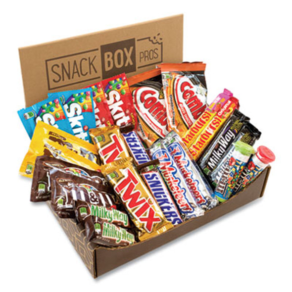 Mars Favorites Snack Box, 25 Assorted Snacks/Box