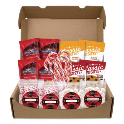 Warm Winter Wishes Hot Chocolate Kit, 18 Assorted Items/Box