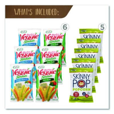 Healthy Snack Box, 37 Assorted Snacks/Box