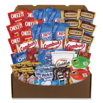 Big Party Snack Box, 75 Assorted Snacks/Box