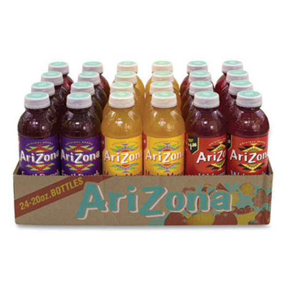 Juice Variety Pack, Fruit Punch/Mucho Mango/Watermelon, 20 Oz Bottle, 24/Carton