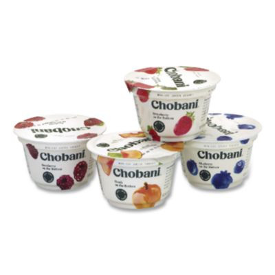 Greek Yogurt Variety Pack, Assorted Flavors, 5.3 Oz Cup, 16 Cups/Carton