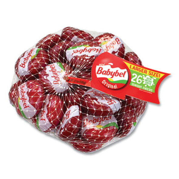 Cheese Wheels, Original, 21 Oz Bag, 26 Wheels/Carton