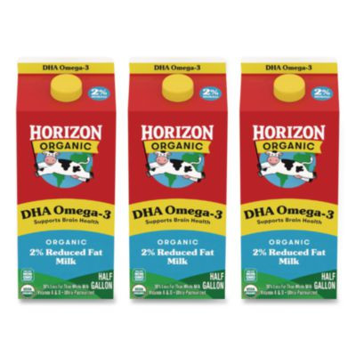 Organic 2% Milk, 64 Oz Carton, 3/Carton