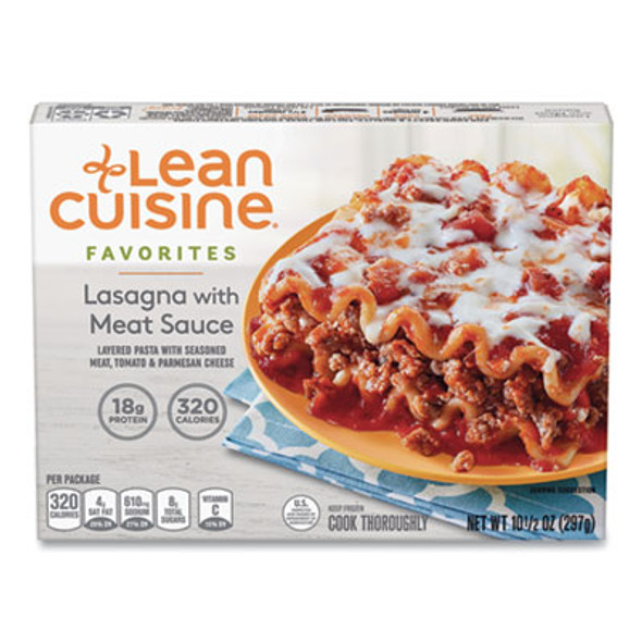 Favorites Lasagna With Meat Sauce, 10.5 Oz Box, 3 Boxes/Pack