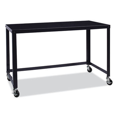 Rta Mobile Desk, 47.45 x 23.88 x 29.6, Black
